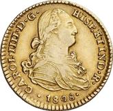 Obverse 2 Escudos 1808 Mo TH