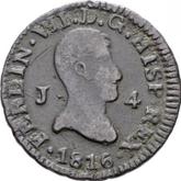 Obverse 4 Maravedís 1816 J