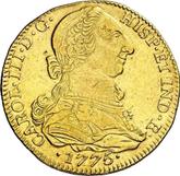 Obverse 4 Escudos 1775 NR JJ