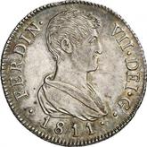 Obverse 2 Reales 1811 V GS