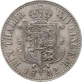 Reverse Thaler 1842 A