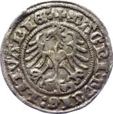 Reverse 1/2 Grosz 1517 Lithuania