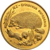 Reverse 2 Zlote 1996 MW NR Hedgehog