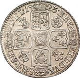 Reverse Shilling 1723 First draped bust