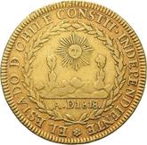 Obverse 8 Escudos 1820 So FD