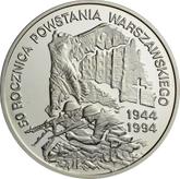 Reverse 300000 Zlotych 1994 MW ET 60th Anniversary of the Warsaw Uprising