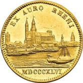 Reverse Ducat MDCCCXLVI (1846)