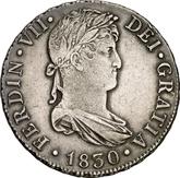 Obverse 4 Reales 1830 S JB