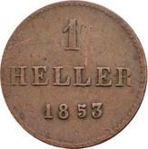 Reverse 1 Heller 1853