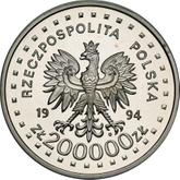 Obverse 200000 Zlotych 1994 MW ANR 200th Anniversary Of The Kosciuszko Uprising