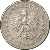 Obverse 20 Groszy 1996 MW