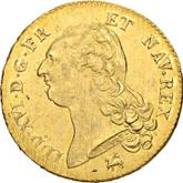 Obverse Double Louis d'Or 1786 B