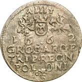 Reverse 3 Groszy (Trojak) 1662 AT