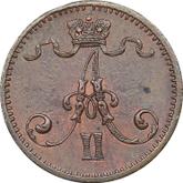 Obverse 1 Penni 1876
