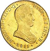 Obverse 2 Escudos 1811 c CI