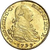 Obverse 2 Escudos 1799 M MF
