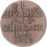 Reverse 1 Heller 1819