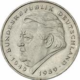 Obverse 2 Mark 1992 G Franz Josef Strauss