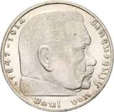 Obverse 2 Reichsmark 1937 E