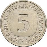 Obverse 5 Mark 1992 D