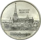 Obverse 5 Mark 1989 A St. Mary's Church