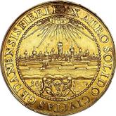 Reverse 3 Ducat 1650 GR Donative Danzig