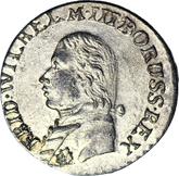 Obverse 3 Kreuzer 1807 G Silesia