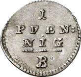 Reverse 1 Pfennig 1803 B