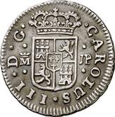 Obverse 1/2 Real 1761 M JP