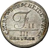 Obverse 3 Kreuzer 1804