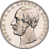 Obverse 2 Thaler 1866 B