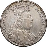Obverse 1/2 Thaler 1753 Crown