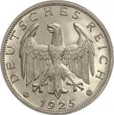 Obverse 1 Reichsmark 1925 A