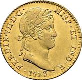 Obverse 2 Escudos 1823 M AJ