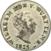 Obverse Kreuzer 1825 W