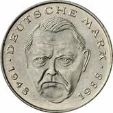 Obverse 2 Mark 1994 F Ludwig Erhard