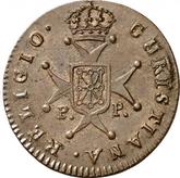 Reverse 3 Maravedís 1826 PP