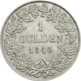 Reverse Gulden 1846