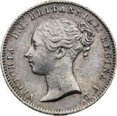 Obverse Fourpence (Groat) 1842