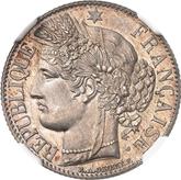 Obverse 1 Franc 1878 A