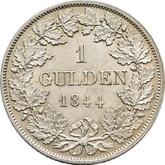 Reverse Gulden 1844