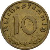 Obverse 10 Reichspfennig 1939 J
