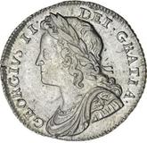 Obverse Sixpence 1736 Young Head