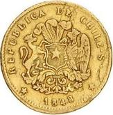 Obverse 1 Escudo 1848 So JM