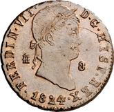 Obverse 8 Maravedís 1824
