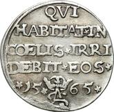 Reverse 3 Groszy (Trojak) 1565 Lithuania