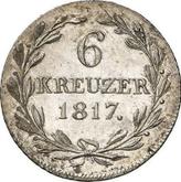 Reverse 6 Kreuzer 1817
