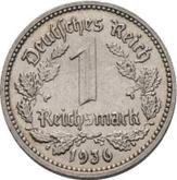 Obverse 1 Reichsmark 1936 J