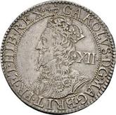 Obverse Shilling no date (1638-1639) Second issue Briot