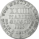 Reverse 24 Mariengroschen 1810 B
